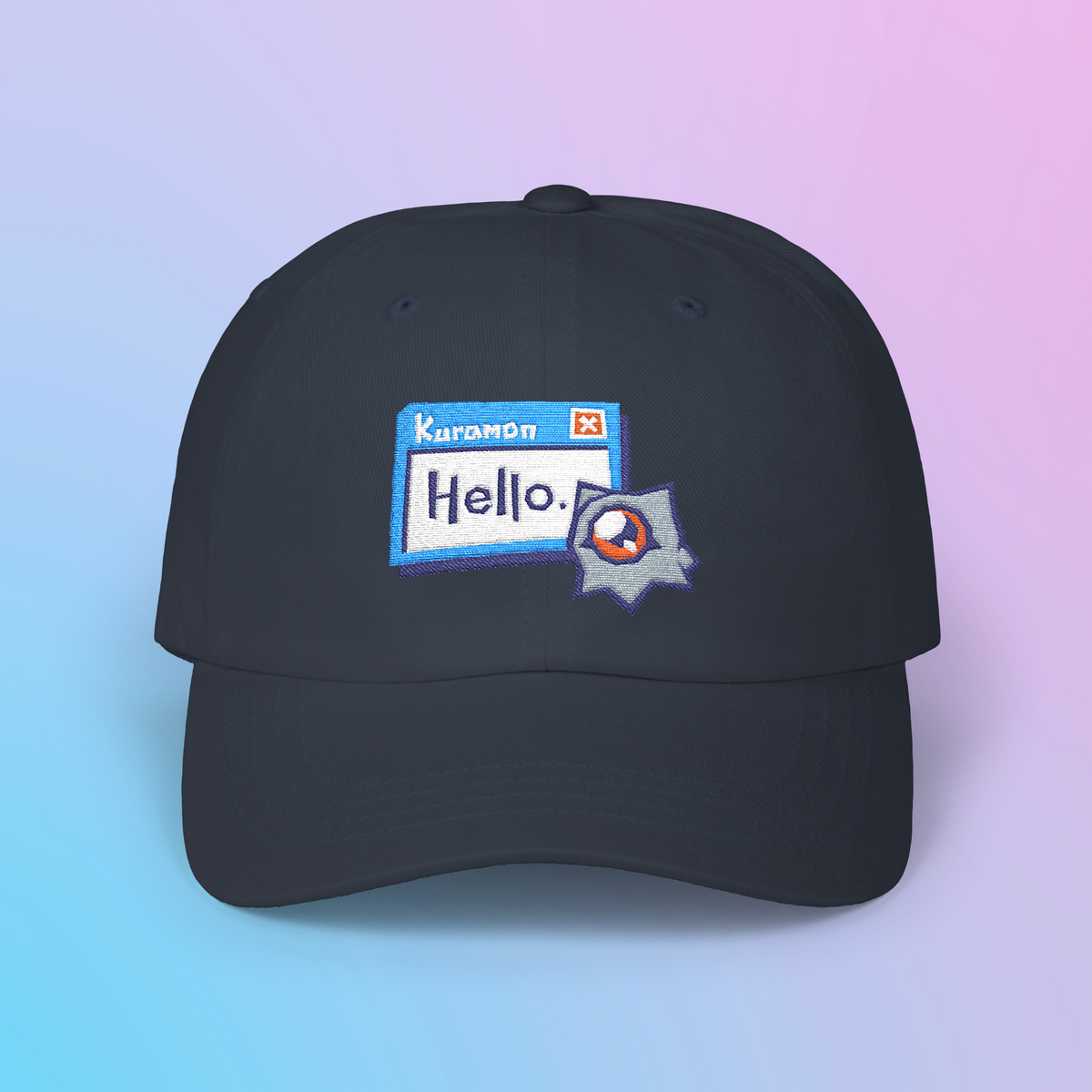 Kuramon Embroidered Dad Cap