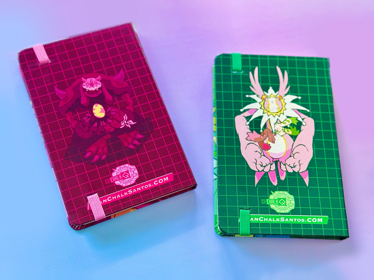 Terriermon & Lopmon Sketchbooks