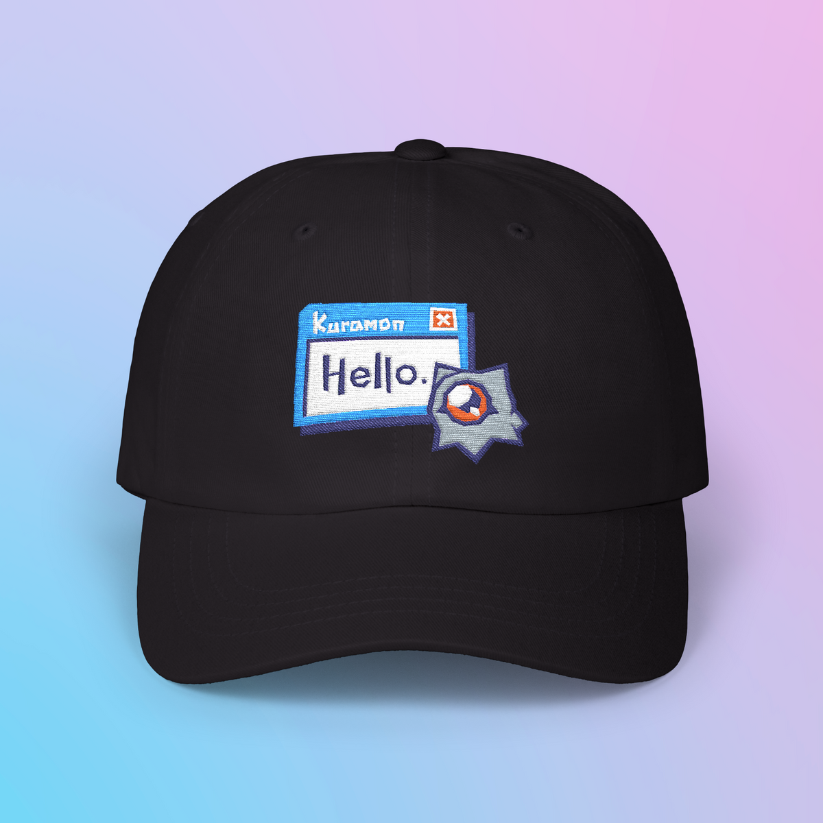 Kuramon Embroidered Dad Cap