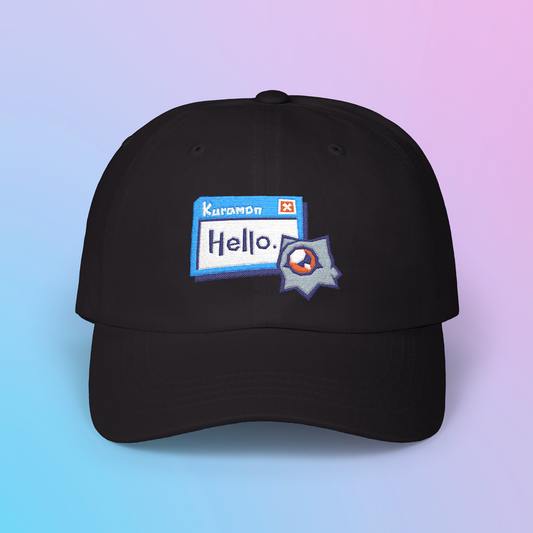 Kuramon Embroidered Dad Cap