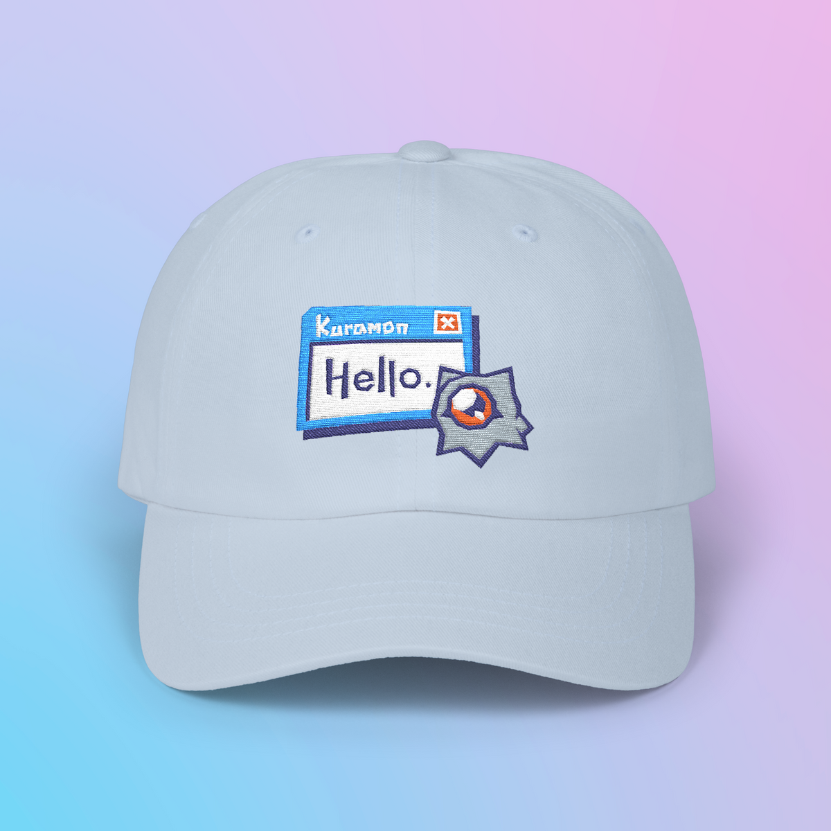 Kuramon Embroidered Dad Cap