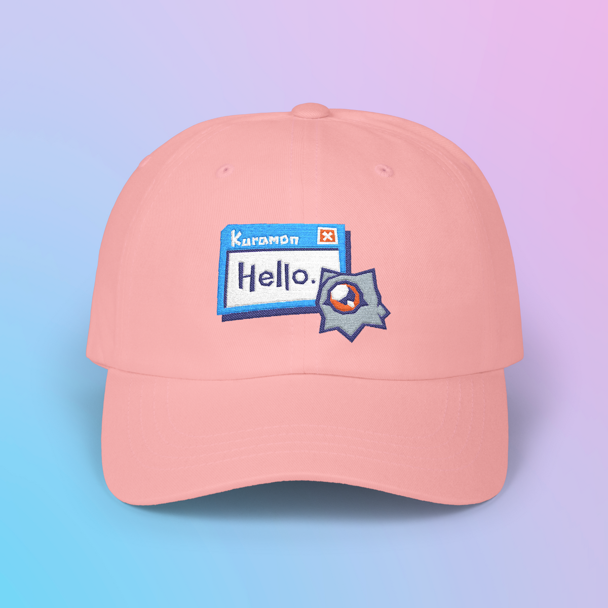 Kuramon Embroidered Dad Cap