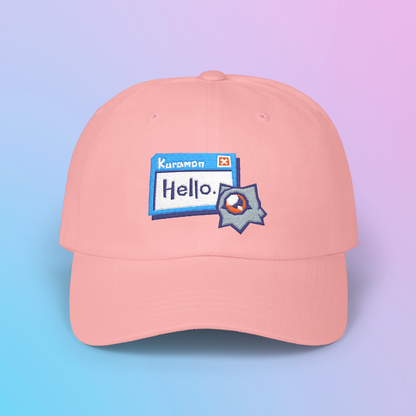 Kuramon Embroidered Dad Cap