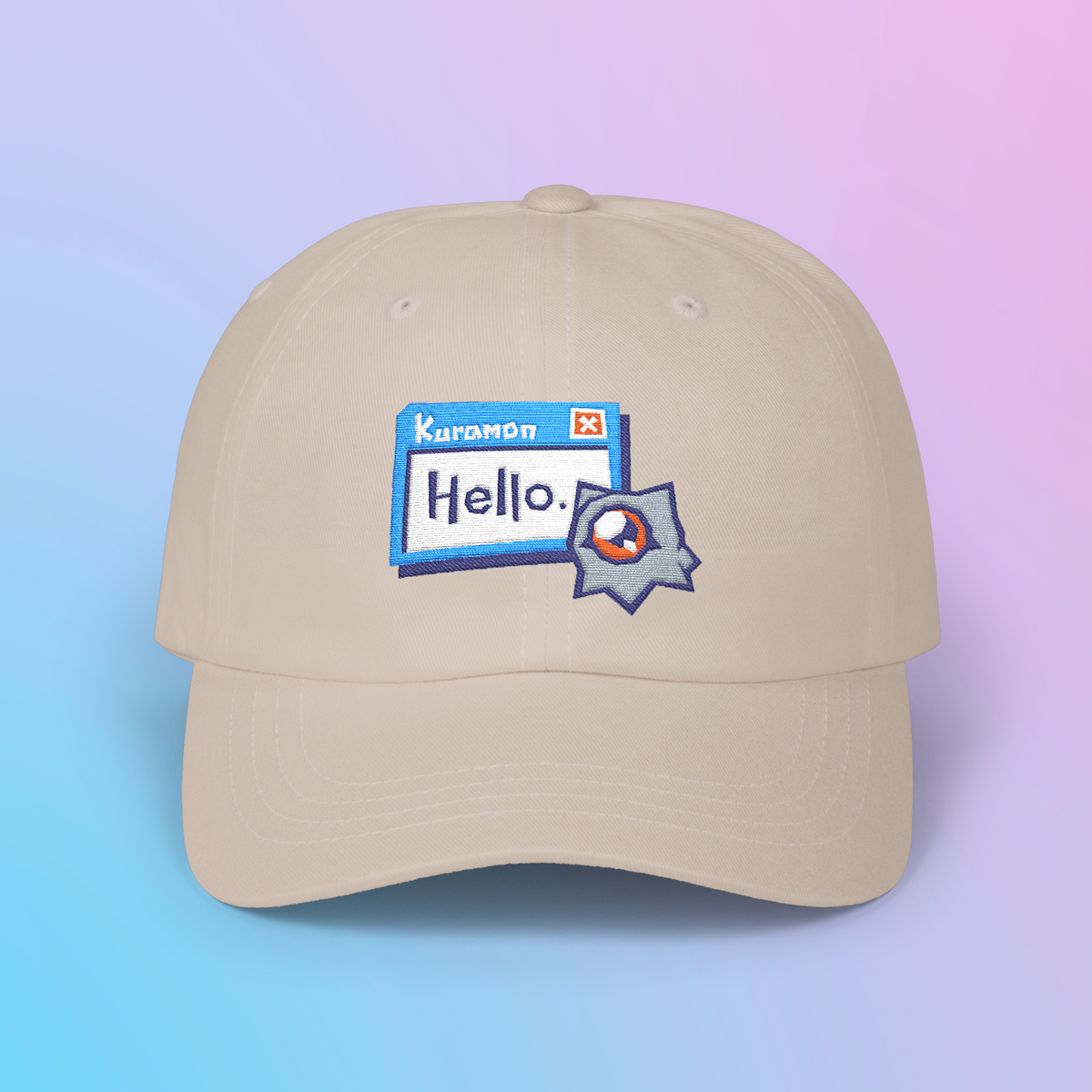 Kuramon Embroidered Dad Cap