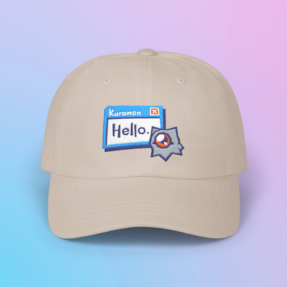 Kuramon Embroidered Dad Cap