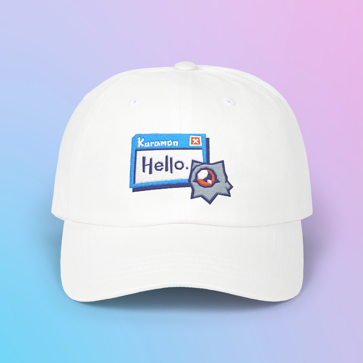 Kuramon Embroidered Dad Cap