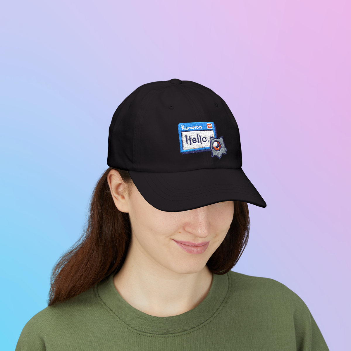 Kuramon Embroidered Dad Cap