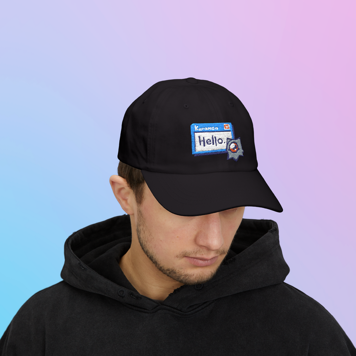 Kuramon Embroidered Dad Cap